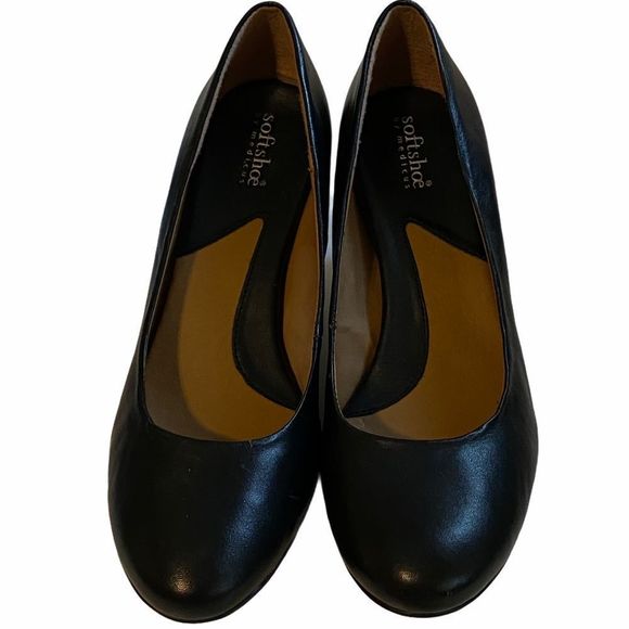 JUDY Soft Shoe by Medicus Brown Comfort Work Heels - Picture 6 of 9